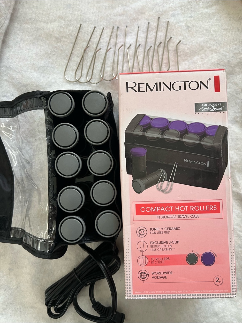 ✅Remington hot rollers
